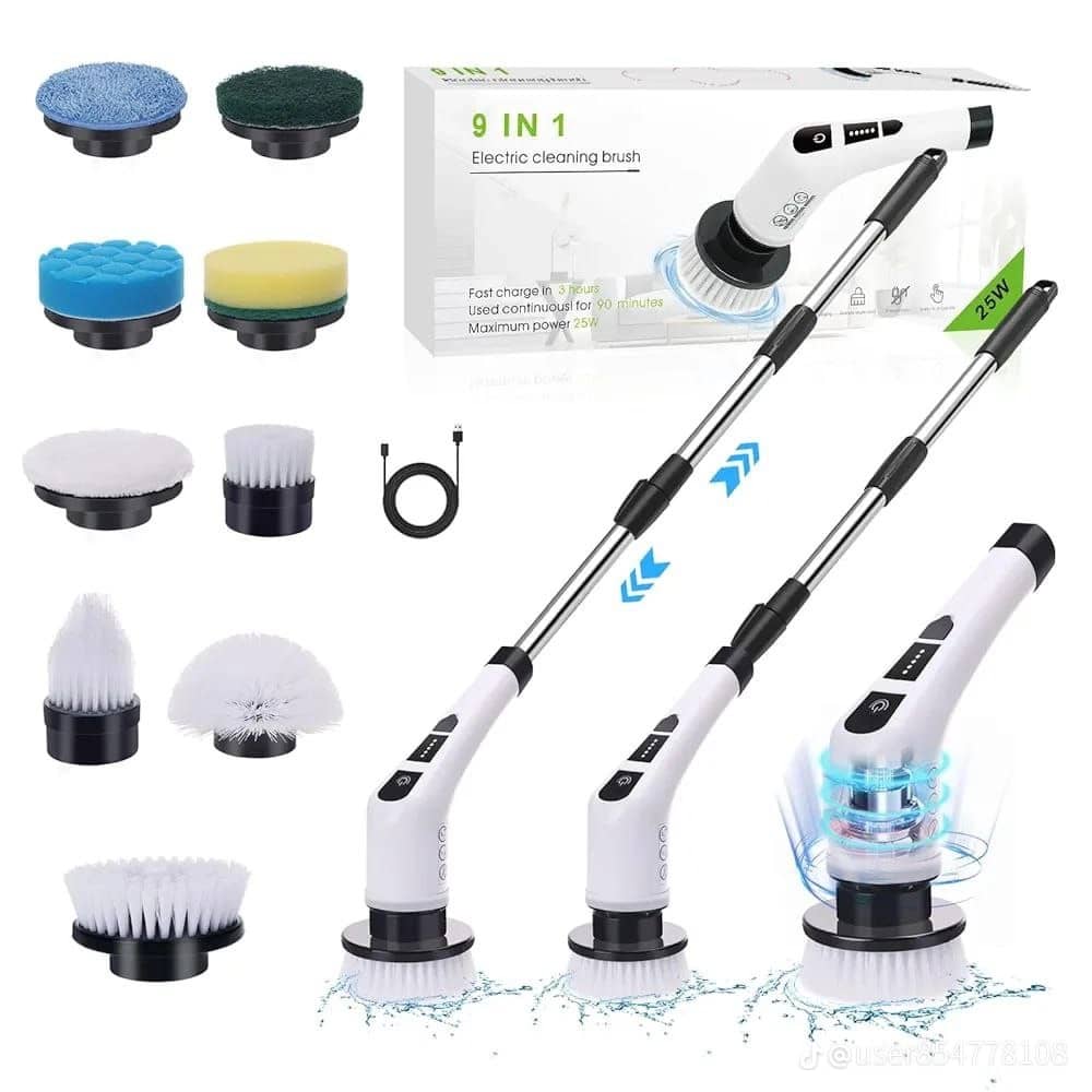 Brosse Électrique 9-en-1 ⚡