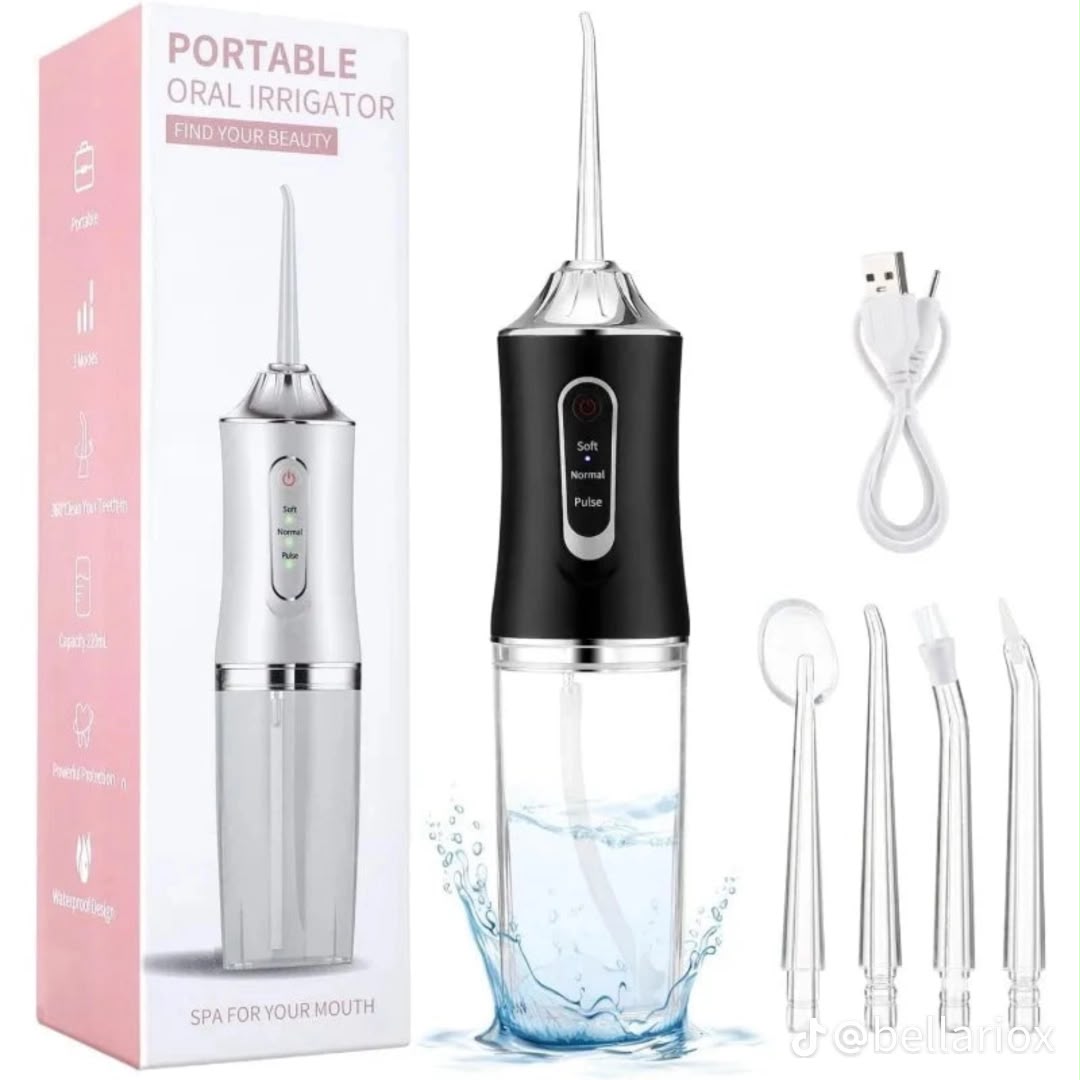 🦷 HYDROPULSEUR PORTABLE